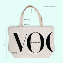 Load image into Gallery viewer, Vogue Singapore Tote Bag
