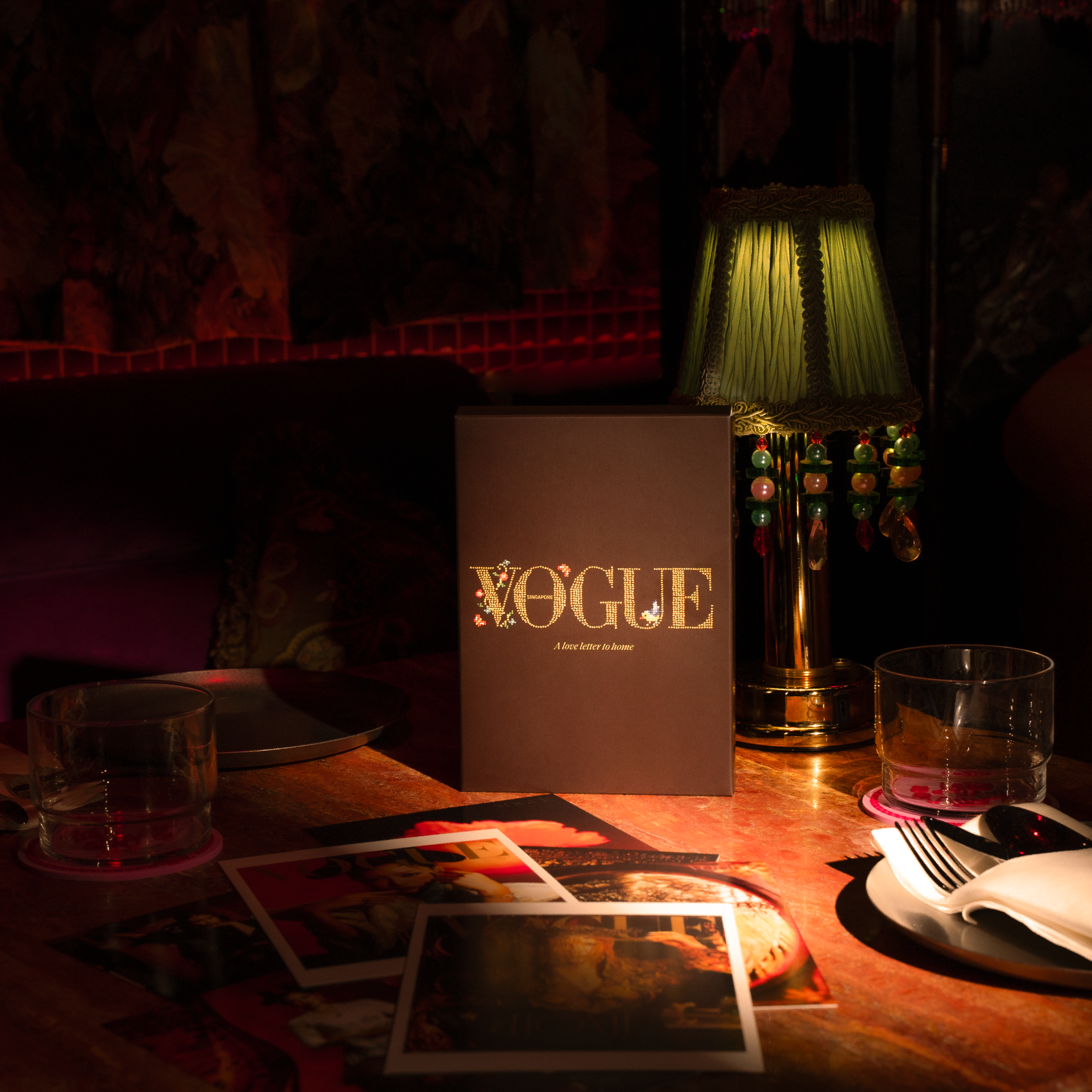 Vogue Singapore Limited Edition 'Home' Tote Bag and Postcards