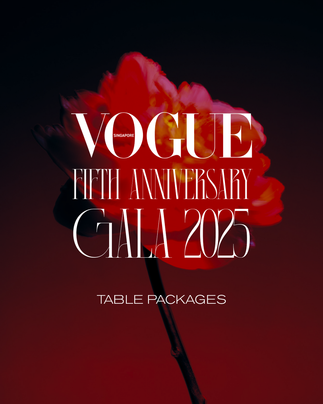 NEXT IN VOGUE 2025 Gala: Table Packages (Early Bird)
