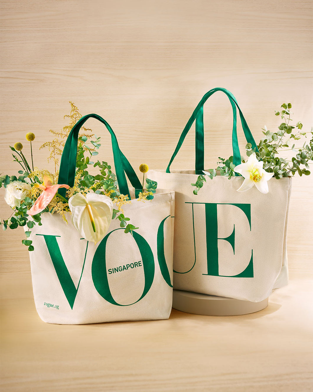 Vogue Singapore Tote Bag